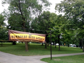 洪堡公园啤酒花园