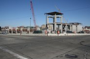 MSOE运动场和停车场正在建设中。