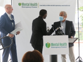 Crowley Presents Richard Canter with Proclamation at Milwaukee County Mental Health Emergency Center Ceremony