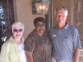 June Moberly, Cecilia Gilbert and James Pabst
