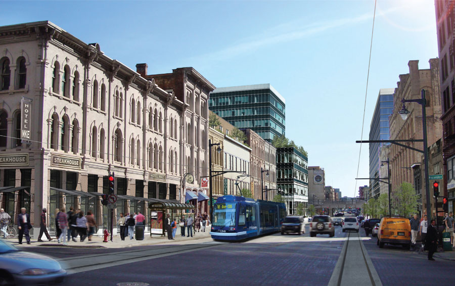 密尔沃基:城市更新中心规划
