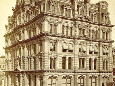 昨天的密尔沃基:米切尔大厦，大约1880年