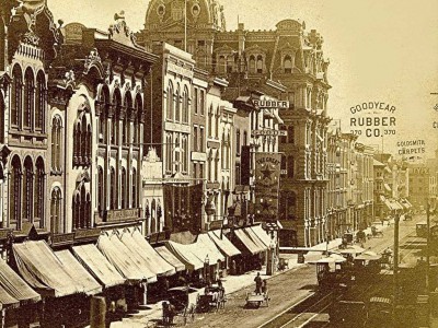 昨天的密尔沃基:1880年的沃特街