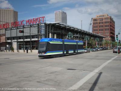 Eyes on Milwaukee: First Streetcar Heading to Milwaukee