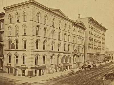 昨日的密尔沃基:银行家街，1860年代