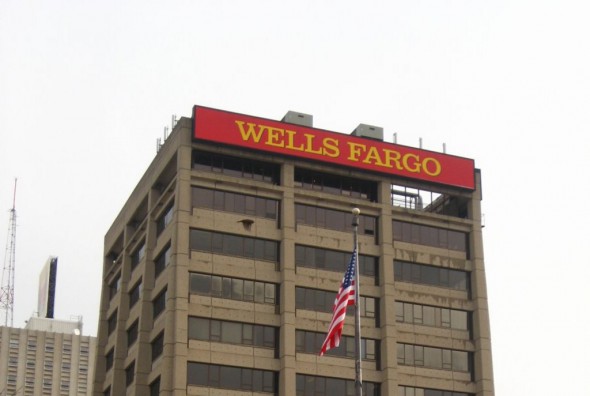 富国银行(Wells Fargo)。摄影:Christopher Hillard