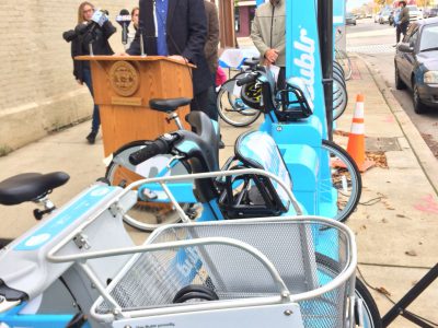 密尔沃基市和bubble Bikes完成10个新的共享单车站点的安装