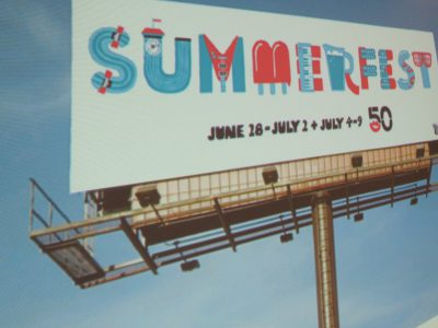 大量的霍恩:Summerfest计划Bang-Up Banner