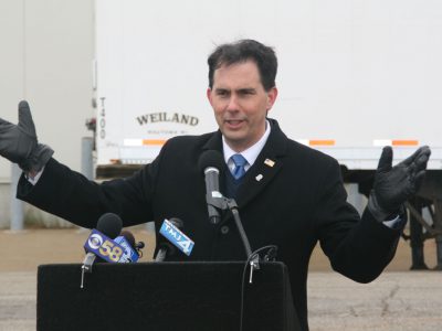 Gov. Walker proposes road delays, layoffs