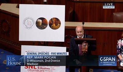 Pocan Denounces Trump’s Attacks, Takes a Knee on the House Floor to Join Protesters in Solidarity