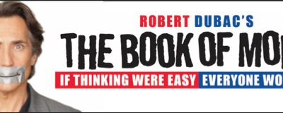 罗伯特·杜巴克将于4月13日至14日在沃格尔大厅的威尔逊剧院与他的新展览《白痴之书》一起回到马库斯中心