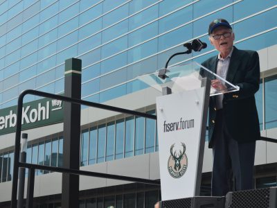 Eyes on Milwaukee: Bucks Honor Herb Kohl at Arena Opening