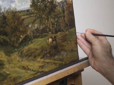 密尔沃基艺术博物馆通过保护和研究解决了约翰·康斯特布尔的绘画之谜