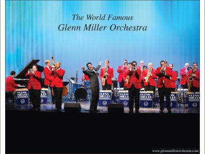 世界著名的格伦米勒管弦乐团将于5月24日星期五在沃格尔大厅的威尔逊剧院演出!