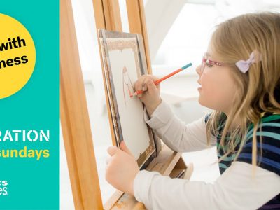 孩子们可以在密尔沃基艺术博物馆的科尔艺术一代家庭周日与当代艺术家一起创作艺术
