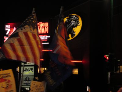 Trump Visit Draws Protests Downtown