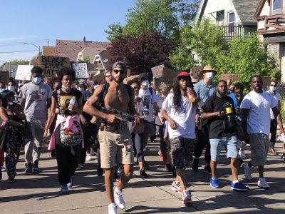 Nitty Leads Peaceful March While Protecting Against Assassination