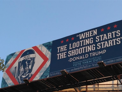 Billboard Campaign Aimed At Swing State Voters