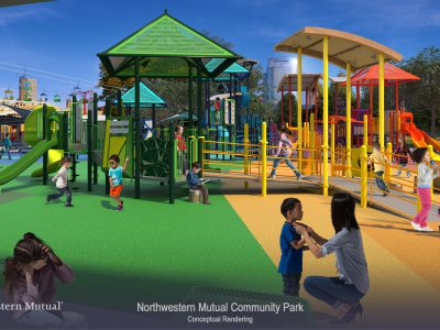 密尔沃基世界节日公司宣布重建西北互惠儿童剧院和游乐区作为社区公园