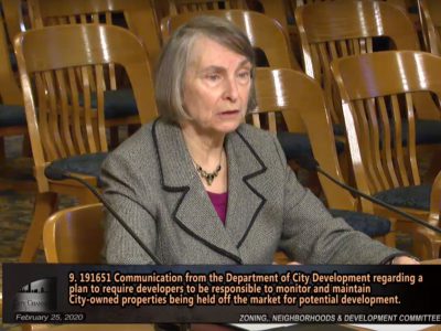 市政厅:布朗被任命为城市规划委员会委员