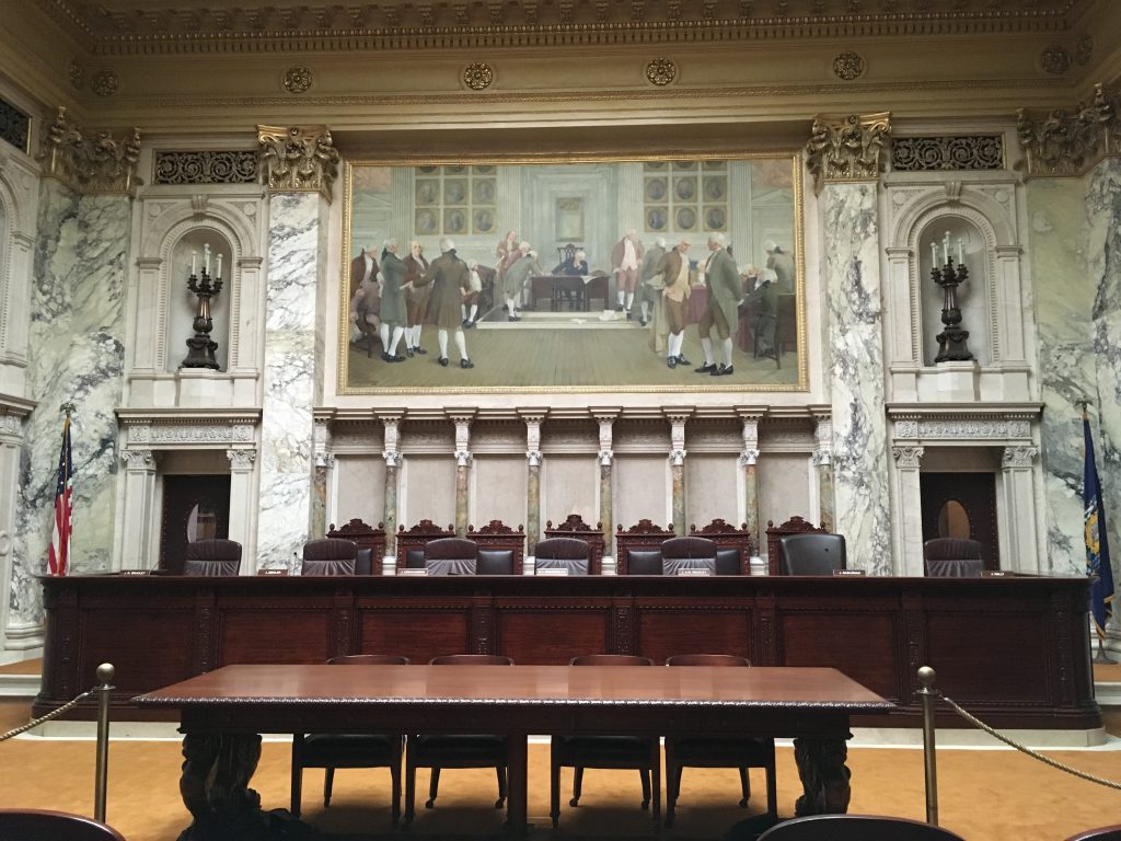 威斯康星州最高法院。摄影:mariana Tzotcheva