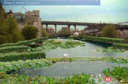 伯纳姆运河湿地修复。Ricardo J. Garcia-Diaz绘制。