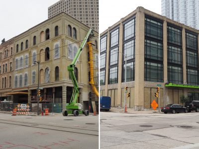 星期五照片:新的市中心酒店取代了老旧的办公大楼