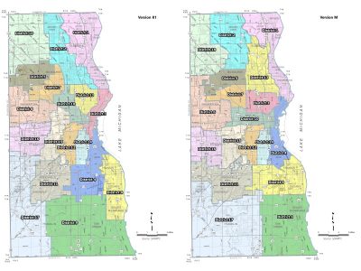 MKE县:县董事会委员会支持重划选区地图