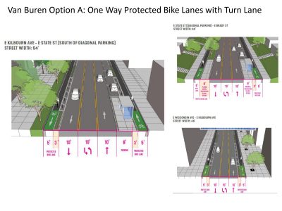 交通:范布伦可能会有受保护的自行车道