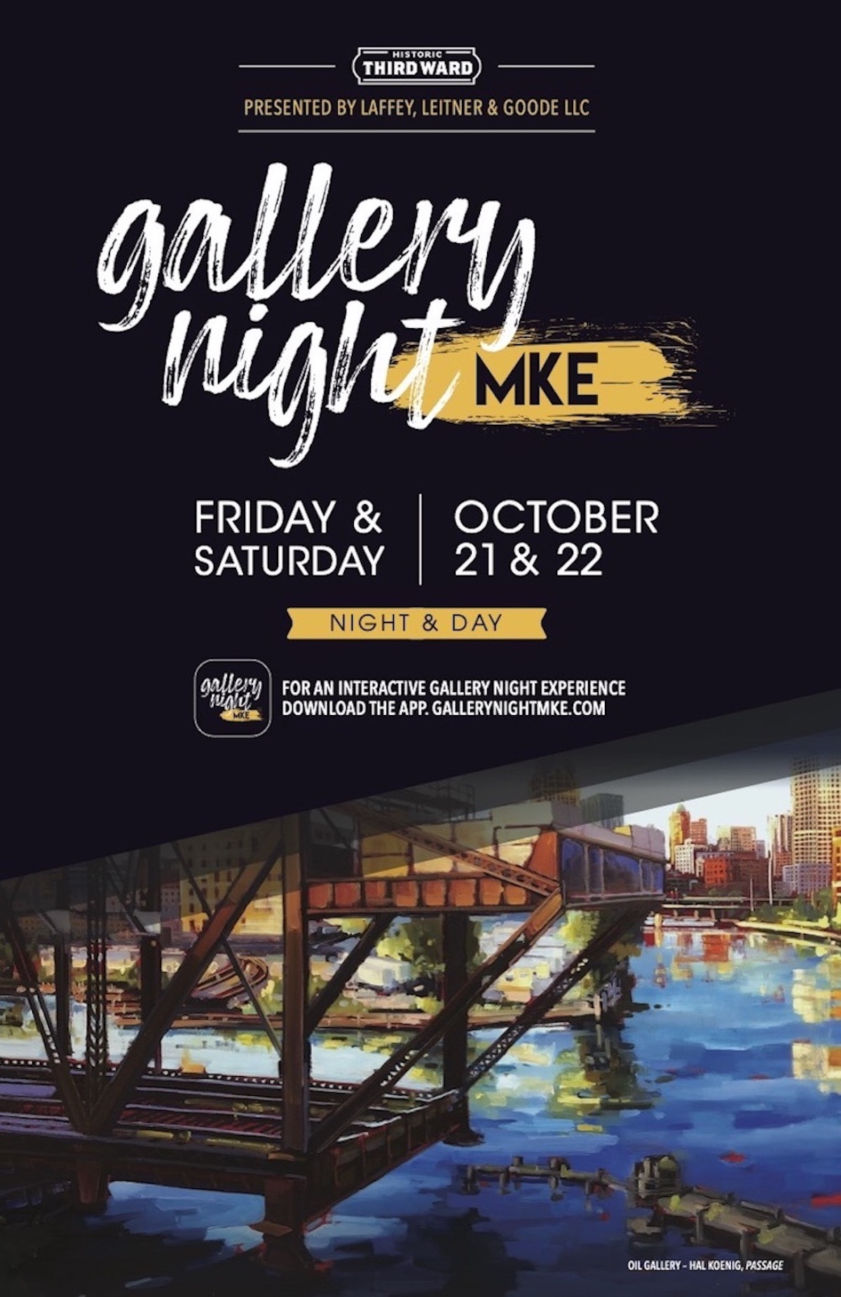 秋季画廊之夜MKE通过10月21日至22日的艺术将密尔沃基市中心社区团结起来