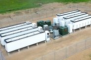 爱荷华州Alliant能源公司拥有的5兆瓦电池存储项目。图片由Alliant Energy/WPR提供。
