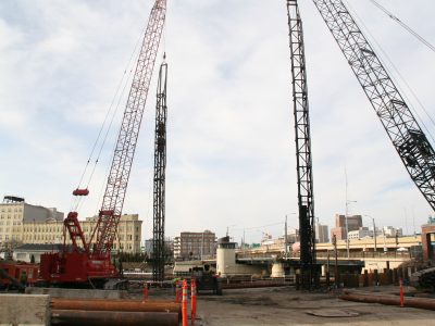 周五照片:新三区大楼的奠基