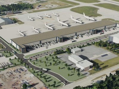 密尔沃基:密尔沃基机场的货运枢纽计划
