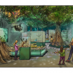 公共博物馆公布新的热带雨林画廊，蝴蝶馆的细节